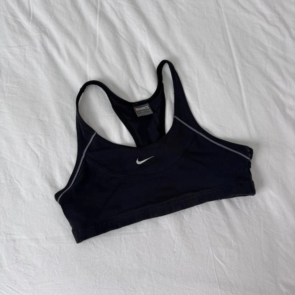 90s vintage Nike black sport bra
